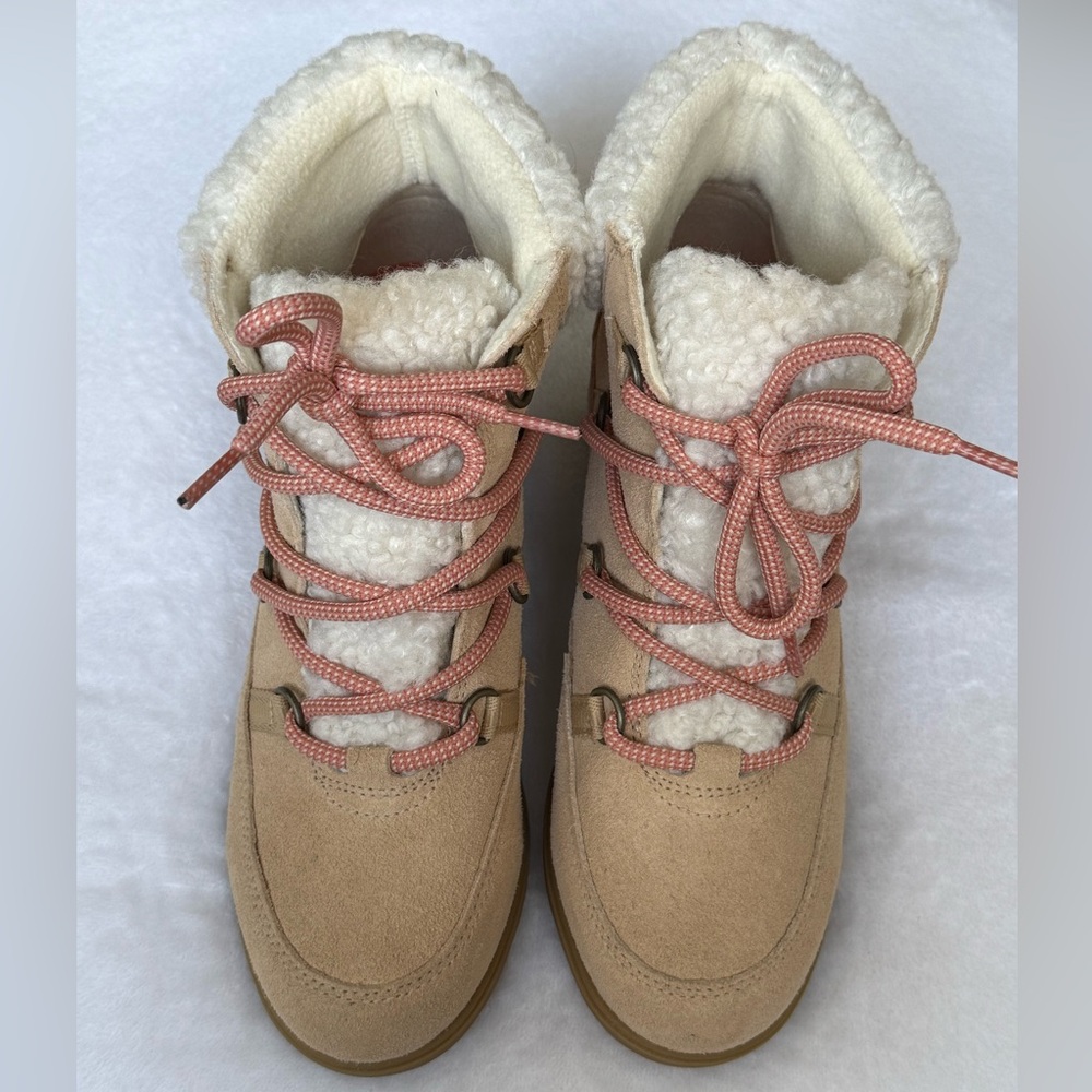 Sorel Women's Evie Lace Up Waterproof Wedge Bootie - Picture 7 of 10